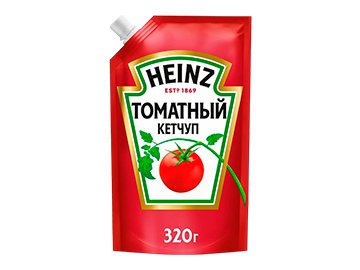 Кетчуп Heinz томатный 320 г