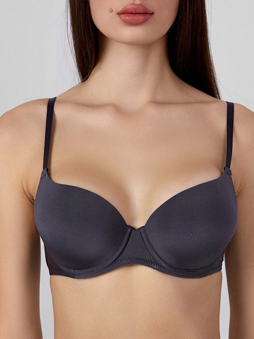 Бюстгальтер женский серый, фото 1 из 18