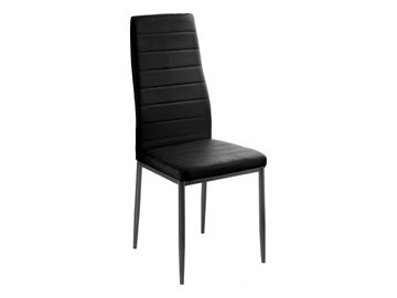 Стул Mio Tesoro Джия DC-060KD (черный/черный)