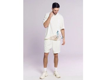 Шорты мужские в светло-молочном цвете Марк Формель