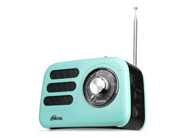 Радиоприёмник RITMIX RPR-033 (лазурный)