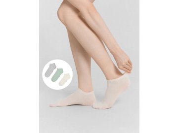 Носки женские короткие в наборе, 3 пары Марк Формель