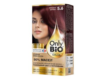 Крем-краска для волос ONLY Bio Color стойкая, тон Красное дерево, 110 мл