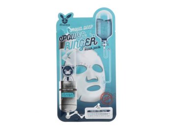 Маска тканевая для лица ELIZAVECCA Aqua Deep Power Ringer с гиалуроновой кислотой