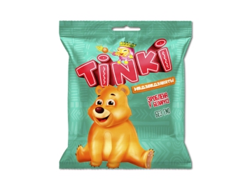 Мармелад Красный Пищевик Tinki Дыназаўры 75 г