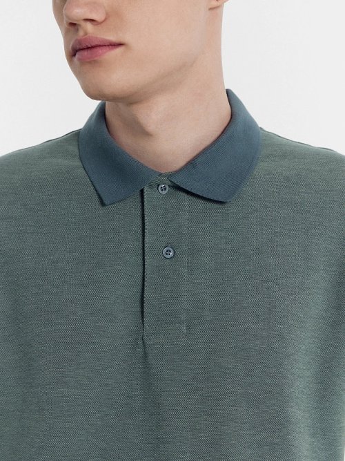 Джемпер мужской в пыльно-зеленом цвете, фото 6 из 6