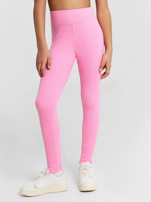 Легинсы для девочек розовые, фото 5 из 7