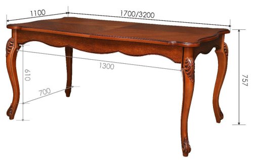 Стол обеденный «Алези» П1.350.4.09 (П353.09), фото 2 из 7