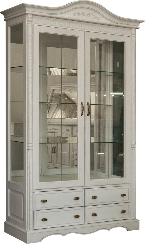 Шкаф с витриной 2д «Паола» БМ2.671.0.06(2114), фото 2 из 3