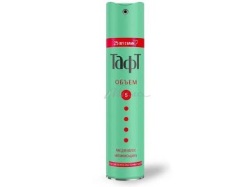 Лак для волос TAFT Schwarzkopf Три погоды Объем с коллагеном мегафиксация, 225 мл Мила