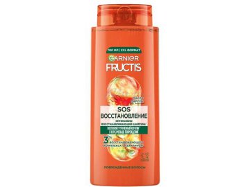 Шампунь для волос FRUCTIS SOS-восстановление с активным концентратом фруктов укрепляющий, 700 мл