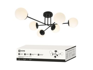 Люстра под лампу INhome AURORA EASY-6G9-BL 6хG9 матовые плафоны, черный корпус из каталога 5 элемент