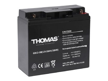Аккумулятор для ИБП Thomas GB12-18S