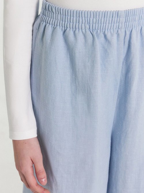 Брюки для девочек голубые, фото 6 из 6