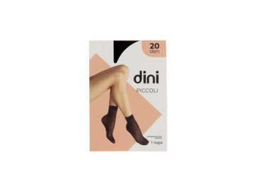 Носки женские DINI Piccoli, 20 den, nero