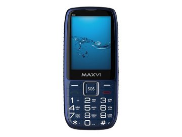 Мобильный телефон Maxvi B32 (синий) из каталога 5 элемент