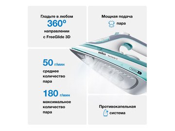 Утюг Braun TexStyle 5 SI 5017 GR (12750000-SI5017GR)
