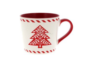 Кружка керамическая НГ, 400 мл, арт. 7012306819 Мила