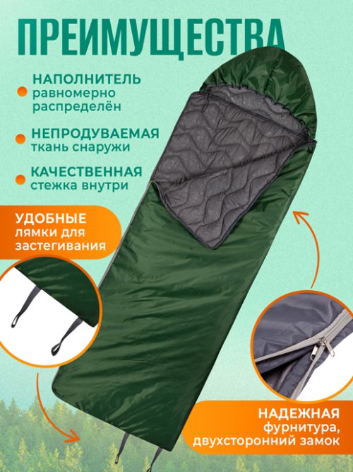 Спальный мешок Тайга Soft, фото 5 из 150