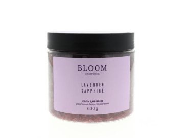 Акции Милы Зельва Только в сети «Мила» - Соль для ванн BLOOM Cosmetics Лавандовый Сапфир природная, 600 г