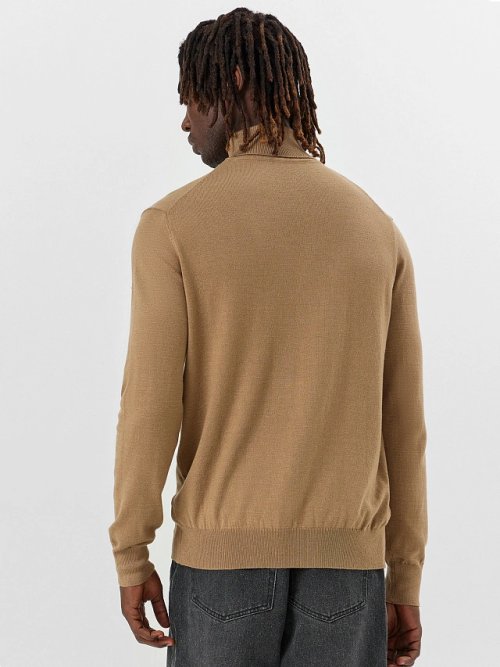 Свитер мужской коричневый, фото 3 из 6