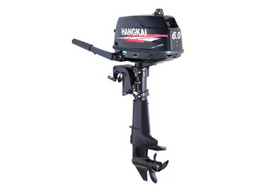 Мотор лодочный Hangkai 6 HP 2-тактный