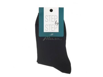 Носки мужские STEP BY STEP, черный, размер 25-27, артикул 42s-94