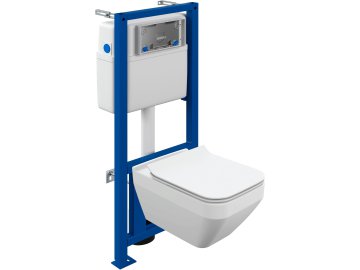 Комплект CREA SQUARE CO DPL EO slim инсталляция LINK PRO