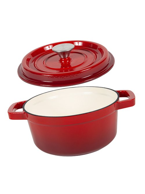 Кастрюля чугунная эмалированная Bowly 2,5 л, фото 12 из 48