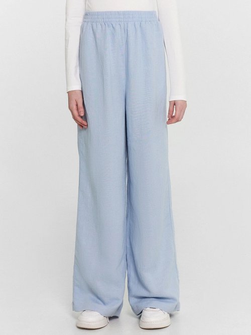 Брюки для девочек голубые, фото 3 из 6