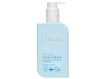 Гель для интимной гигиены INTIMLY Hyaluron c гиалуроновой кислотой Длительное увлажнение и комфорт, 220 мл