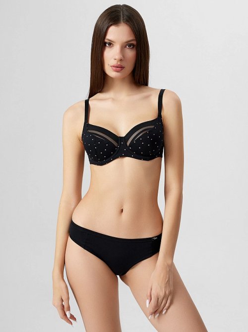 Бюстгальтер макси женский черный, фото 2 из 6