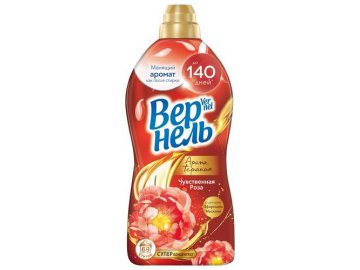 Кондиционер для белья ВЕРНЕЛЬ Ароматерапия Чувственная Роза концентрир. 1,74 л