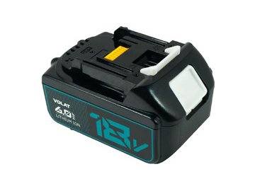 Аккумуляторная батарея VOLAT для Makita 18.0V 6.0AH (Li-ion) MAK-BL1850LED