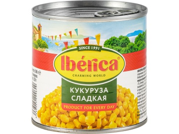Кукуруза сладкая "IBERICA" 425мл на акции в магазинах Евроопт