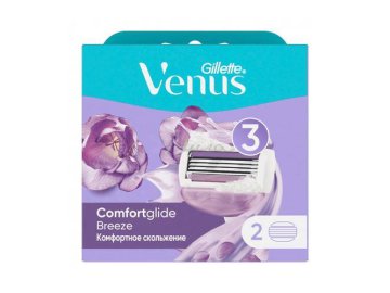 Кассеты для станков GILLETTE Venus Breeze, 2 шт