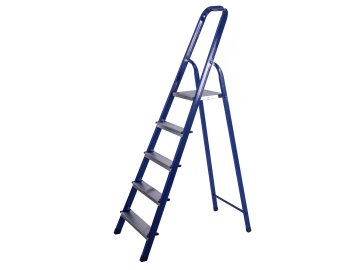 Лестница-стремянка стальная с алюм ступ 5 ступ STAIRS CS05 3,13м в Жлобине Ома