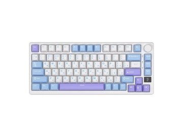 Клавиатура Royal Kludge RK-M75 Taro milk (K silver switch)