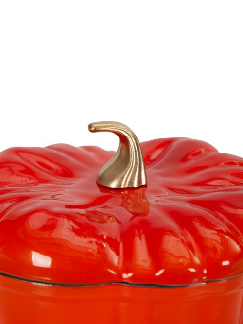 Кокот чугунный эмалированный Pumpkin 3 л, фото 15 из 15