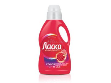 Мила акции Кличев - Гель для стирки ЛАСКА Для цветного, 16 стирок, 1 л