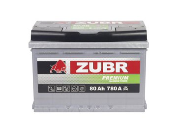 Автомобильный аккумулятор Zubr Premium R+ 80 А/ч ZU800P на акции в магазинах 5 элемент