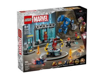Конструктор LEGO Marvel Лаборатория Железного Человека: Зал Доспехов 76315