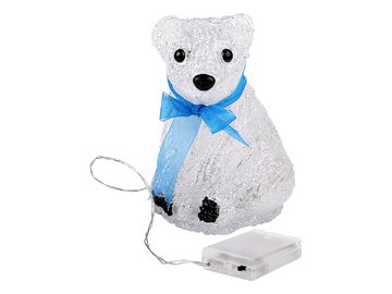 Акриловая светодиодная фигура NEON-NIGHT Белый мишка 513-247 5 элемент