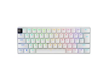 Клавиатура Logitech G Pro X 60 Lightspeed GL Tactile 920-011934 (белый, с гравировкой)