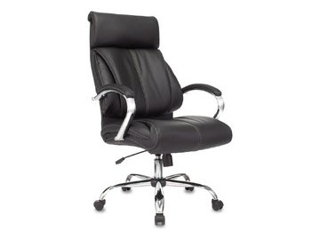 Офисное кресло Бюрократ T-9904NSL/BLACK-PU (черный)