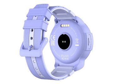 Часы-телефон Elari KidPhone 4G Wink (сиреневый)