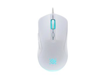 Игровая мышь defender arga gm-049 52048 (бел,6кн,3600dpi,+ковер) Электросила