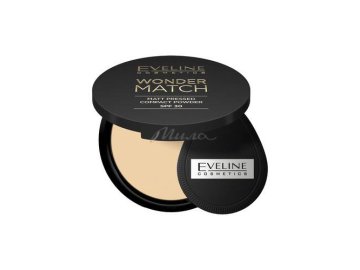 Пудра компактная EVELINE COSMETICS Wonder Match матирующая, SPF 30, тон 02