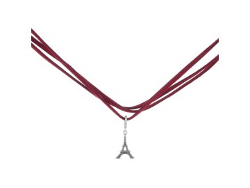 Колье Шнурок, серебро 925 проба