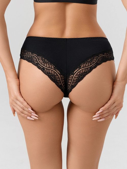 Трусы женские шорты черные, фото 4 из 24